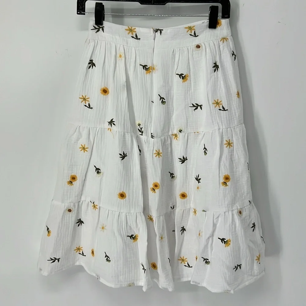 Imagine NWT girls size 12 lined skirt top set